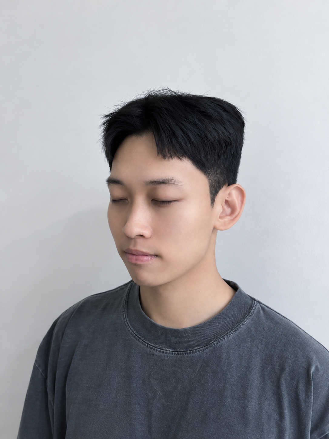 잠실 미용실 에이치플레이스 남자 드롭컷 - 임범수 스타일리스트