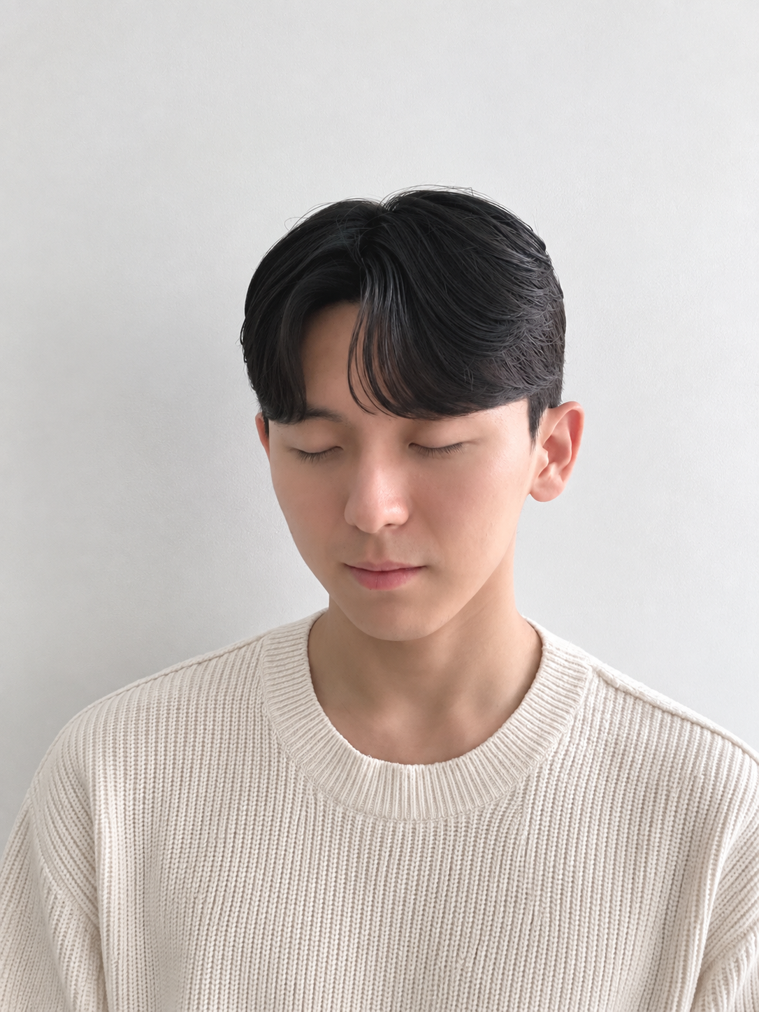 잠실 미용실 에이치플레이스 남자 가르마펌 - 임범수 스타일리스트